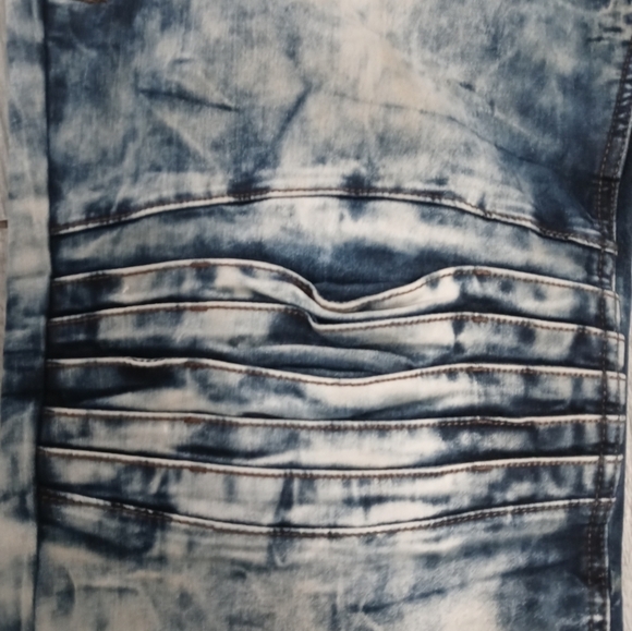 JORDAN CRAIG LEGACY EDITION AARON DISTRESSED STRETCH DENIM JEANS 42/32 7 POCKETS - Picture 3 of 9